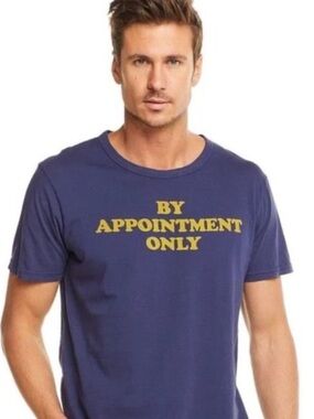 Chaser By Appointment Only Blue Graphic T Shirt Size Mens Small